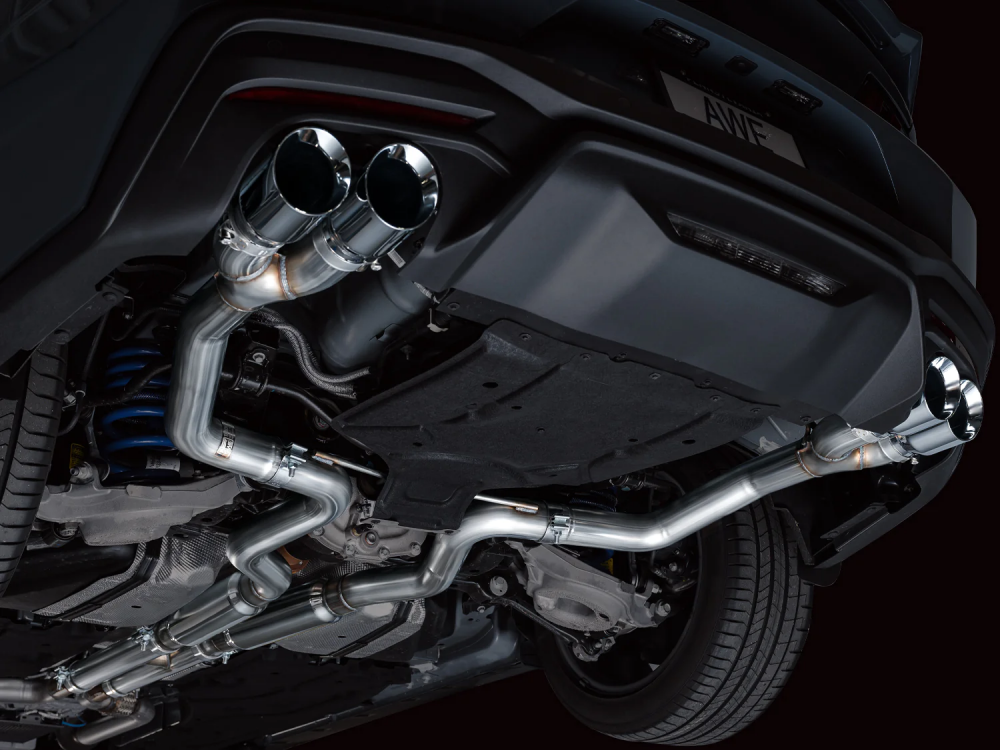 Wydech AWE Ford Mustang GT S650 Quad Tip Track Edition - 3020-43650 |3020-42650 AWE Ford Mustang GT S650 Quad Tip Track Edition Exhaust